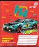 Набір зошитів Kite Hot Wheels 12 аркушів у клітинку 25 шт (HW26-232) - зображення 6