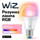 Розумна LED лампа WiZ E27 White and Color Ambiance A60 806лм 60Вт, WiFi, Matter, Bluetooth, 8720169072299 - зображення 1