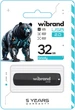 Флеш пам'ять 32GB Wibrand Grizzly Black (WI2.0/GR32P3B) - изображение 2