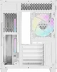 Корпус для ПК Ocypus Gamma C54 ARGB Tempered Glass (GAMMA-C54-WHD300XX-GL) White mATX без БЖ - зображення 3
