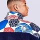 Кофта мужская The North Face Printed Platte Sherpa ¼ Zip L Комбінований NF0A5IXI3H1 - изображение 3