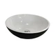 Умывальник Adamant KREIS-42 Black-White 420x420x150 мм искусственный камень - изображение 5