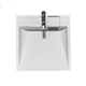 Умывальник на стиральную машину без перелива Adamant Washer New White искусственный камень - изображение 2