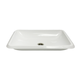 Умывальник врезной Adamant PLAIN 590х390 Classic white-01 - изображение 5