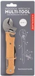 Мультитул кишеньковий Kikkerland Wooden Wrench Multi-tool з розвідним ключем (8 в 1) (0612615129092) - зображення 1