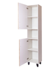Пенал для ванної Vivia Велла WOOD Д2 185×40×32 см, підлоговий, дуб - зображення 5