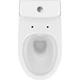 Унитаз компакт Cersanit 667 Moduo Clean On 011 645x360 полукруглый, с сиденьем, белый (CCKZ1014487009) - изображение 3
