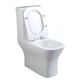 Унитаз компакт Mixxus Style-0404-T3 650x350 овальный, с сиденьем, белый (MI7036) - изображение 2