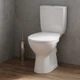 Унитаз компакт Mito (Cersanit) Creta 818 SE011 660x350 овальный, с сиденьем, белый (K21-039) - изображение 1