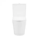 Унитаз компакт Mixxus Bevel 675x385 овальный, с сиденьем, белый (MP6474) - изображение 2