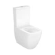 Унитаз компакт Cersanit 930 Remo Pro Square Tornado 011 3/6 л с сиденьем микролифт, белый глянцевый (K3029-001) - изображение 5