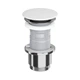 Донный клапан Excellent Design Click-Clack 1 1/4" для умывальника и биде, белый матовый (ARIN.1485.K.01.WHMCR) - изображение 1