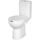 Унітаз компакт Cersanit Etiuda New Clean On 011 593 3/6 л без сидіння, білий глянцевий (K100-387) - зображення 1