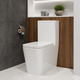 Унитаз компакт Koller Pool Kvadro Smart Tornado 3/6 л с сиденьем микролифт, белый глянцевый (1882560199) - изображение 1