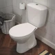 Унитаз компакт Mito (Cersanit) 768 President Р011 3/6 645x375 округлый, с сиденьем, белый - изображение 1