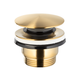 Донный клапан KFA Armatura 1 1/4" для раковины, золото матовое (660-320-31) - изображение 1