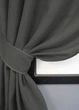 Комплект коротких штор VR-Textil Льон Мішковина № 1234ш Сірий 130х170 см 2 шт (35-0301) - зображення 3
