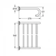Полочка для полотенец Grohe Essentials Authentic 58,6 (40660001) - изображение 2