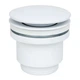 Донный клапан Wezer 1 1/4″ для раковины, белый матовый (WHR-104-W) - изображение 1