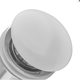 Донный клапан Koer PW-08-11 1 1/4'' Сlick-Сlack для умывальника, белый/хром (KR5788) - изображение 2