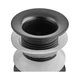 Донный клапан Zerix BV-02 Click-Clack 1 1/4" для умывальника, черный матовый (ZX6018) - изображение 5