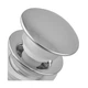 Донный клапан Zerix BV-02 Click-Clack 1 1/4" для умывальника, хром глянцевый (ZX6015) - изображение 5