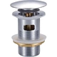 Донный клапан Zerix BV-09 Click-Clack 1 1/4" для умывальника, хром глянцевый (MY0414) - изображение 1