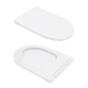 Унитаз компакт Qtap Arvin Ultra Quiet 3/6 л с сиденьем микролифт, белый глянцевый (QTARV27W49259) - изображение 3
