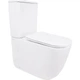Унітаз компакт Qtap Aquarius Ultra Quiet 3/6 л з сидінням мікроліфт, білий глянцевий (QTAQAW27W49262) - зображення 1