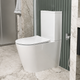 Унитаз компакт Koller Pool Grace Smart Rimless 3/6 л с сиденьем микролифт, белый глянцевый (0569550119) - изображение 1