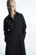 Сукня жіноча COS waisted midi shirt dress 1187027002 Eur 44 Темний синій - зображення 2