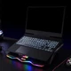 Підставка для охолодження ноутбука Marvo FN-40 з кулером та RGB підсвіткою 9"-17.3" - зображення 7