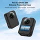 Захисний силіконовий чохол PULUZ PU783B для DJI Osmo 360 з кришкою об'єктива, чорний - зображення 6