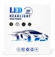 Комплект светодиодных ламп H7 с пультом переключения цвета, 140W 15000LM холодный белый желтый 12/24V StarLight color - изображение 7