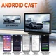 Автомобильный дисплей Podofo A3782 8" беспроводной Apple CarPlay Android Auto черный - изображение 7