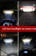 LED лампи лінзи цоколь Н4 mini 30W 6000K LED (лід) Світлодіодна лампа c лінзою діод CREE 12V комплект 2шт! - зображення 3