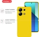 Чехол для смартфона Intaleo Silicone для Xiaomi Redmi Note 13 4G Yellow (1283126601057) - изображение 3