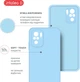 Чехол для смартфона Intaleo SoftShell для Xiaomi Redmi Note 10 4G Light Blue (1283126619649) - изображение 5