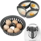 Насадка-яйцеварка 2 в 1 для Thermomix TM5/TM6/TM31, форма для варених яєць і яєць пашот - зображення 1