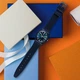 Швейцарський годинник Swatch, Gentleman Blue 2.0, подвійний календар, модний подарунковий кварцовий наручний годинник для чоловіків та жінок, годинник для огляду SO28N702 - зображення 5