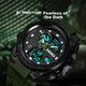 Чоловічий годинник Skmei 2031 Green - зображення 3