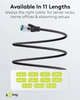 Патч-корд Goobay RJ45 SFTP6a 0.5m patch Ultra Flexi PoE+ LSOH Cu чорний(75.07.9264) - изображение 5