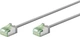 Патч-корд Goobay RJ45 FTP8.1 1.0m patch Slim Ultra Flexi PoE+ Cu сірий(75.07.4346) - зображення 2