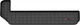 Килимок Weathertech Black для Lexus GX (mkIII) 2023→ (6 або 7 місць)(багажник за 3 рядом) (WT 401776) - зображення 1