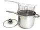 Ківш-фритюрниця Bohmann BH-1667-FR (4.3 л, Ø18 см) з кошиком для фритюру - зображення 2