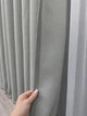 Комплект готових штор VR-Textil Льон Мішковина № 2062ш Світло-сірий 100х280 см 2 шт (31-0073) - зображення 6