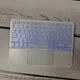Чехол с клавиатурой с подсветкой и мышкой FegishCase Apple iPad Air 5 (10.9") 2022 Ukrainian keyboard, Grey - изображение 8