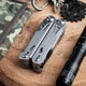 Мультитул Ganzo G303 21 функция нержавеющая сталь 420 160х105 мм серебристый - изображение 16