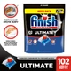 Засіб для миття посуду в посудомийних машинах FINISH Ultimate 102 капсули (5900627119749) - зображення 2