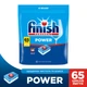 Таблетки для мытья посуды в посудомоечных машинах FINISH Power All in 1 Лимон 65 таблеток (5900627120059) - изображение 2